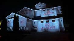Halloween House Projection 2020