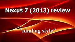 Google Nexus 7 (2013) Review