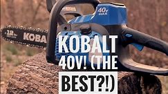 Kobalt 40V Chainsaw Review