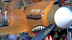 GREAT Curtiss P40 Warhawk Engines COLD STARTING UP and SOUND