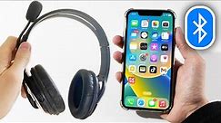 How To Connect Bluetooth Headphones To iPhone (Wireless) - Full Guide