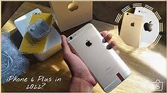 iPhone 6 Plus in 2022 unboxing | ☆ aesthetic ☆ (set up + camera test)