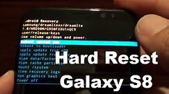 2 Ways to Hard Reset Samsung Galaxy S8