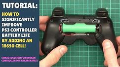 TUTORIAL: Modding PS3 Controller - Massively Increasing Battery Capacity!