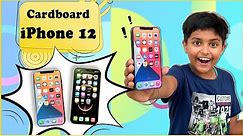 How to make iPhone 12 with Cardboard | Realistic Looking iPhone 12 | DIY Apple iPhone 12
