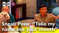 Sneak Peek: Tension builds between Trish and Zak | Big Brother 2023