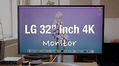 LG UHD 4K VA-Panel Monitor Review 32UL750-W