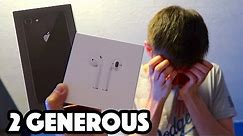BUYING MY FRIEND A NEW iPHONE (EMOTIONAL)