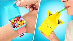 HOW TO SNEAK SNACKS? Cute Origami Cases For Sweets