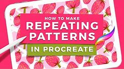 How to Make Repeating Patterns in Procreate