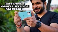 Top 5 Best Camera Settings for iPhone to Get High Quality Videos | Best Camera Settings | iPhone