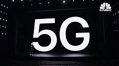 Apple CEO Tim Cook: Today we are bringing 5G to iPhone
