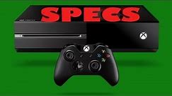 Xbox ONE specs REVEALED!
