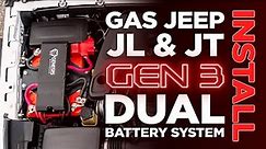 Jeep JL & Gladiator Gen 3 Dual Battery Kit Installation Guide