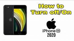 How to turn off iPhone SE 2020 (Turn iPhone SE 2020 on and off)