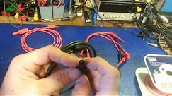 Making your own high quality custom test lead wires and jumper cables.