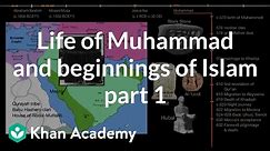 Life of Muhammad and beginnings of Islam part 1 | World History | Khan Academy