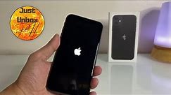 UNBOXING & Setup iPhone 11 (Space Gray/Black)