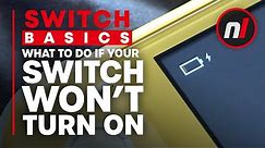 How to Fix Your Nintendo Switch When It Won't Turn On or Charge - Switch Basics