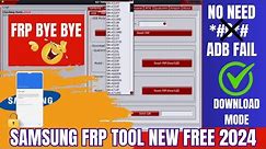 All Samsung Frp Bypass Qualcomm/Exynos FREE | Samsung Frp Tool Full FREE | Samsung New Security Frp