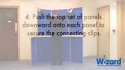How To Put Up A Portable Folding Display Board Kit
