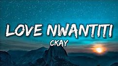 Love Nwantiti - CKay (Lyrics Video)