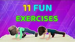 11 Fun Exercises For Kids And Young People - Physical Activity At Home