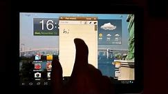Samsung Galaxy Tab 10.1 touch screen sensitivity problems and solution