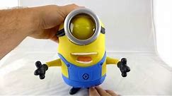 Minion Stuart 8" Talking Figure with "LOL" Mode Review (from Thinkway Toys Despicable Me 2 lineup)