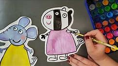 How to Draw Zoë Zebra | Peppa Pig | Step By Step Tutorial | Tutorial | ART-Domik