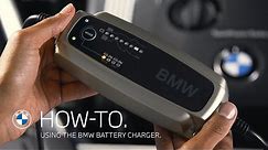 Using the BMW Accessory Battery Charger - How To