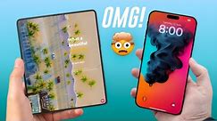 iPhone 15 Pro Max Vs Samsung Galaxy Z Fold 5 - OPEN YOUR EYES 👀👀