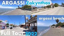 Argassi Zakynthos Island, May 10,2022 | Full Tour |in 4K