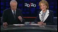 FUNNY OUTTAKE FROM ABC NEWS, Hugh Downs & Barbara Walters imagine doing 20/20 in 2020 (from 1997)