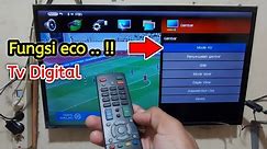 🔴Cara Setting ECO Pada Menu Tv SHARP DIGITAL
