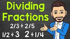 Dividing Fractions | Math with Mr. J