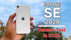 iPhone SE 2020 Camera Test in 2024🔥 | Detailed Camera Review in Hindi - Portrait- Videography