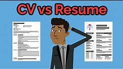Curriculum Vitae (CV) vs Resumé | What You Need to Know