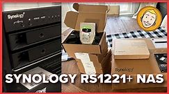 Synology RS1221+ NAS with E10M20-T1 expansion card | Unboxing, Setup and Configuration