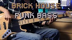 Brick House - Commodores Bass Lesson With TABs
