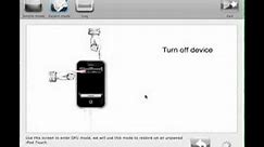 Putting your iPhone or iPod Touch in DFU Mode