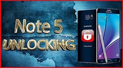 Samsung Galaxy Note 5 Unlocking - How to unlock