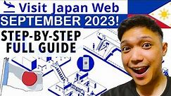 SEPTEMBER 2023 STEP-BY-STEP GUIDE HOW TO USE VISIT JAPAN WEB, REGISTER BEFORE ENTERING JAPAN