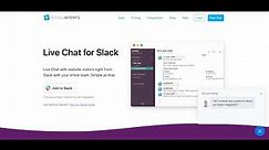 How to Add Live Chat to Slack