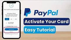 How to Activate Card on PayPal !