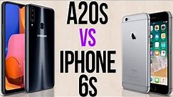 A20s vs iPhone 6s (Comparativo)
