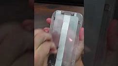 Spigen iPhone 15 Pro Max Glass Screen Protector Install