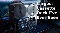 The 40 Pound Cassette Deck (with reel-to-reel compatibility) | Vintage Hifi Revival