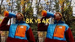 4K vs 8K - Can you see the difference?? Canon R5