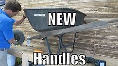 How to Replace Wheelbarrow Handles